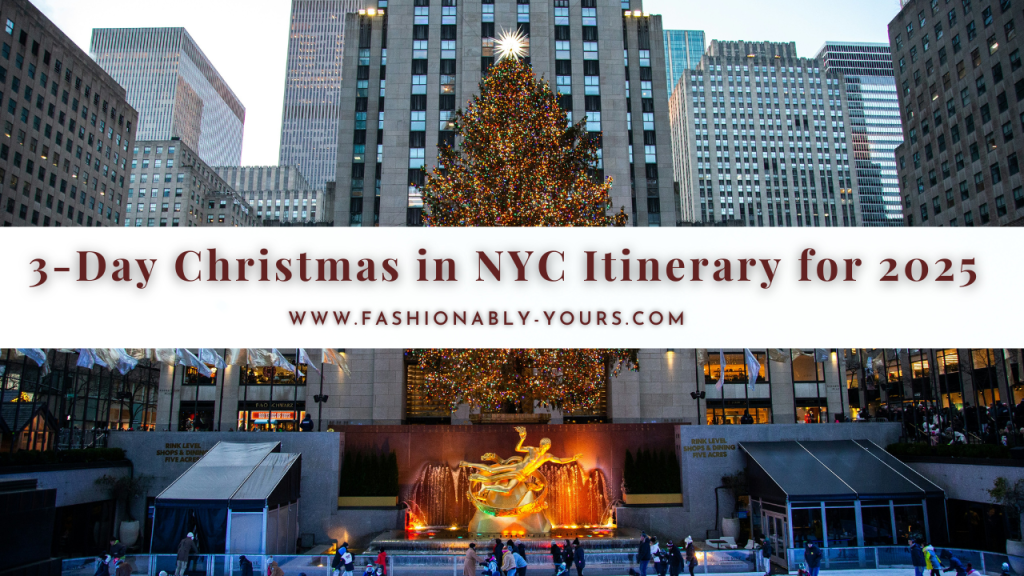 New York City Christmas itinerary