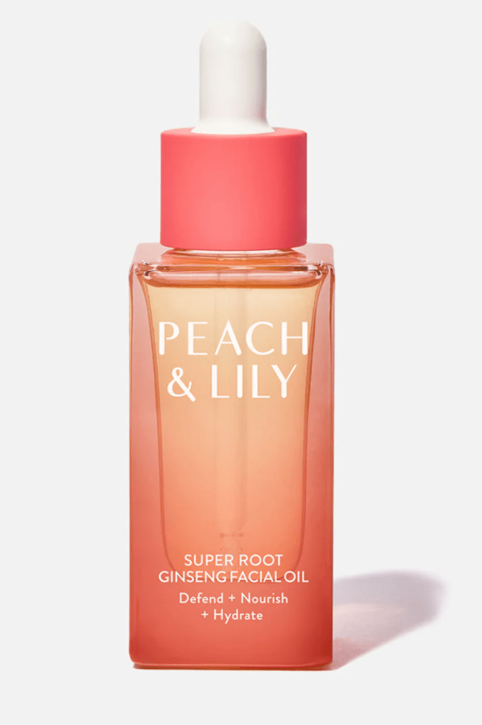 Peach & Lily Ginseng Facial Oil