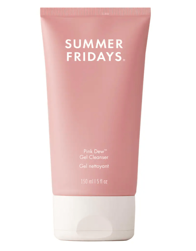 Summer Fridays Pink Dew Gel Cleanser
